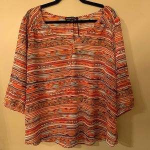 Colorful Blouse by Living Doll.1X.